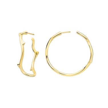 Créoles Dior Bois de Rose en or jaune JBDR95059