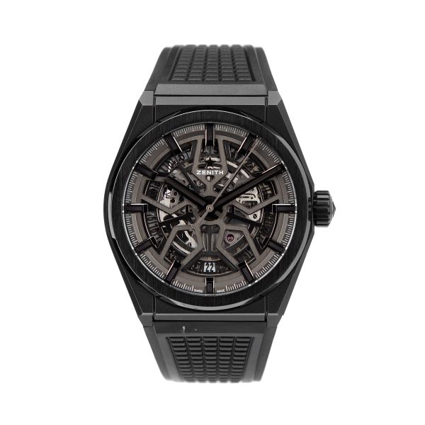 Montre Zenith Defy Classic Skeleton céramique noire automatique 41 mm Full Set 2022