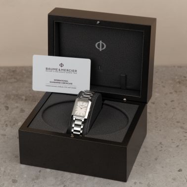 Pre Owned Baume Mercier Hampton Lady Diamants M0A10474 Lepage