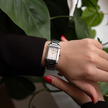 Baume & Mercier Hampton Lady Diamonds quartz 22.2 x 34 mm Full Set 2020