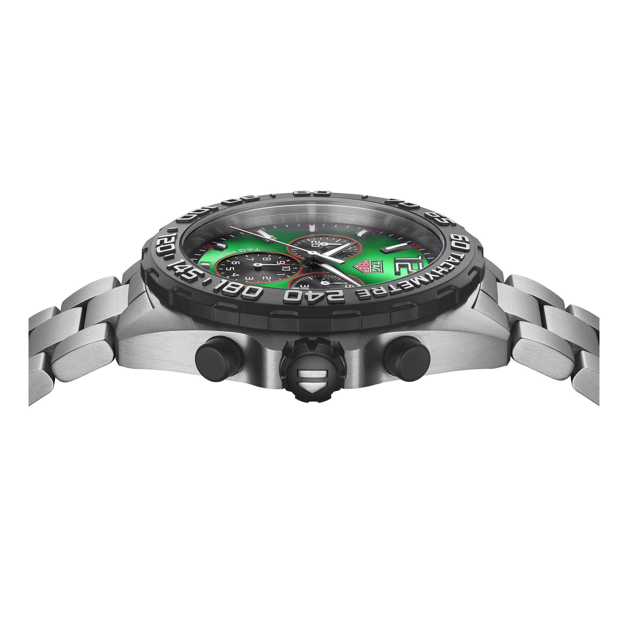 Tag heuer formula 1 calibre 16 green dial online