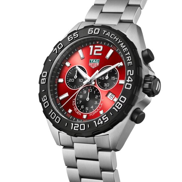 TAG Heuer Formula 1 Colors Red Steel Watch CAZ101AN.FT8055