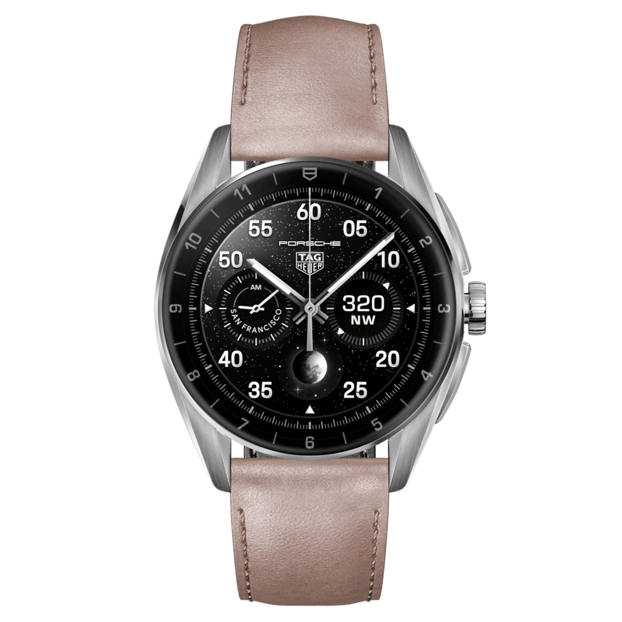 TAG Heuer Calibre E4 pink leather watch 42 mm SBR8010.BC6658