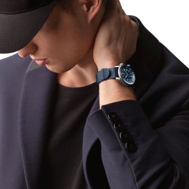 Longines Legend Diver automatic watch blue dial blue NATO strap 39 mm L3.764.4.90.2