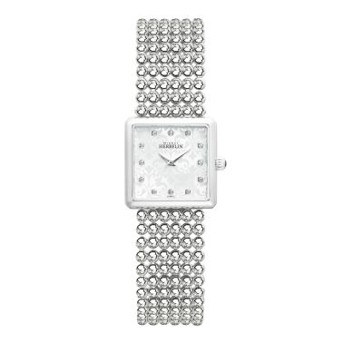 Michel Herbelin Perles quartz mother-of-pearl dial steel bracelet 24 mm