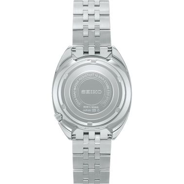 Montre Seiko Prospex "Navigator Timer" Land Series GMT automatique cadran gris bracelet acier 38,5 mm