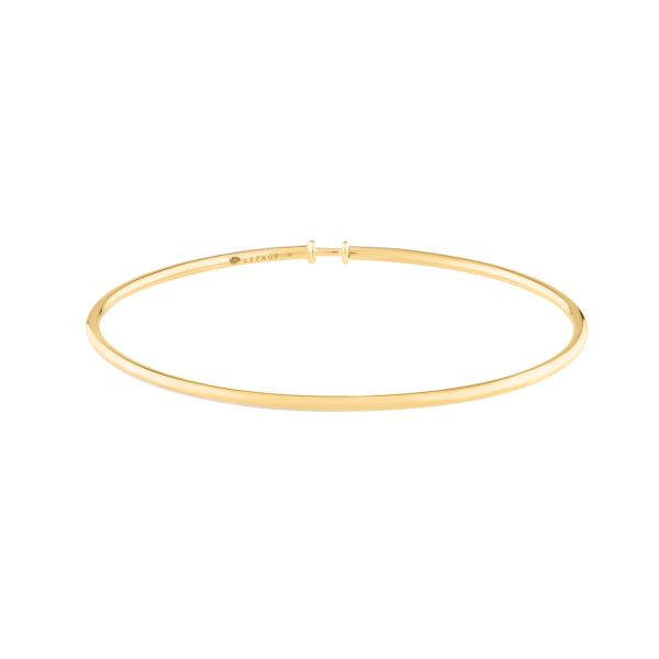 Lepage Colette bangle bracelet, customisable in yellow gold
