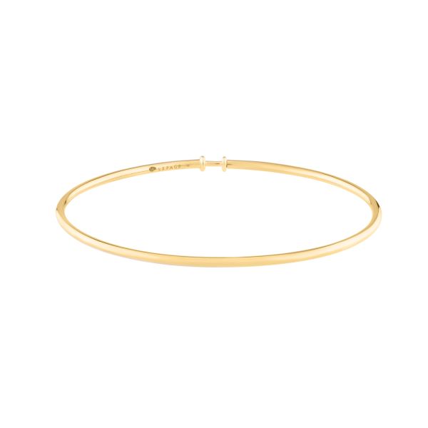 Lepage Colette bangle bracelet, customisable in yellow gold