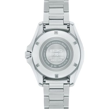 Montre Seiko Prospex Landmaster 30ème anniversaire automatique cadran bleu bracelet titane 44 mm