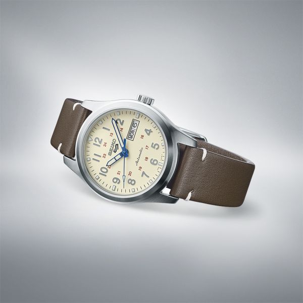 Seiko 5 deals cream dial