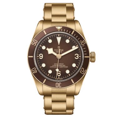 Montre Tudor Black Bay 58 Bronze automatique cadran marron bracelet bronze 39 mm M79012M-0001