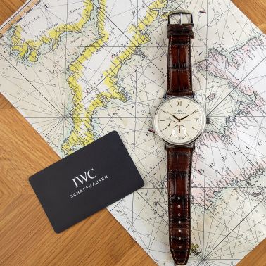 Montre IWC Portofino Remontage Manuel Huit Jours 45 mm Full Set 2019
