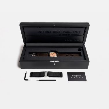 Bell & Ross New BR 03 Copper automatic copper dial leather strap 41 mm