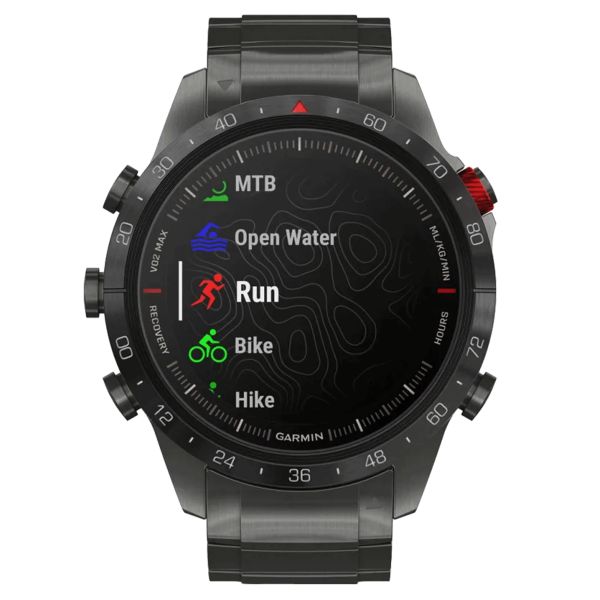 Montre Garmin Marq Gen 2 Athlete saphir 46 mm 010 02648 51 Lepage