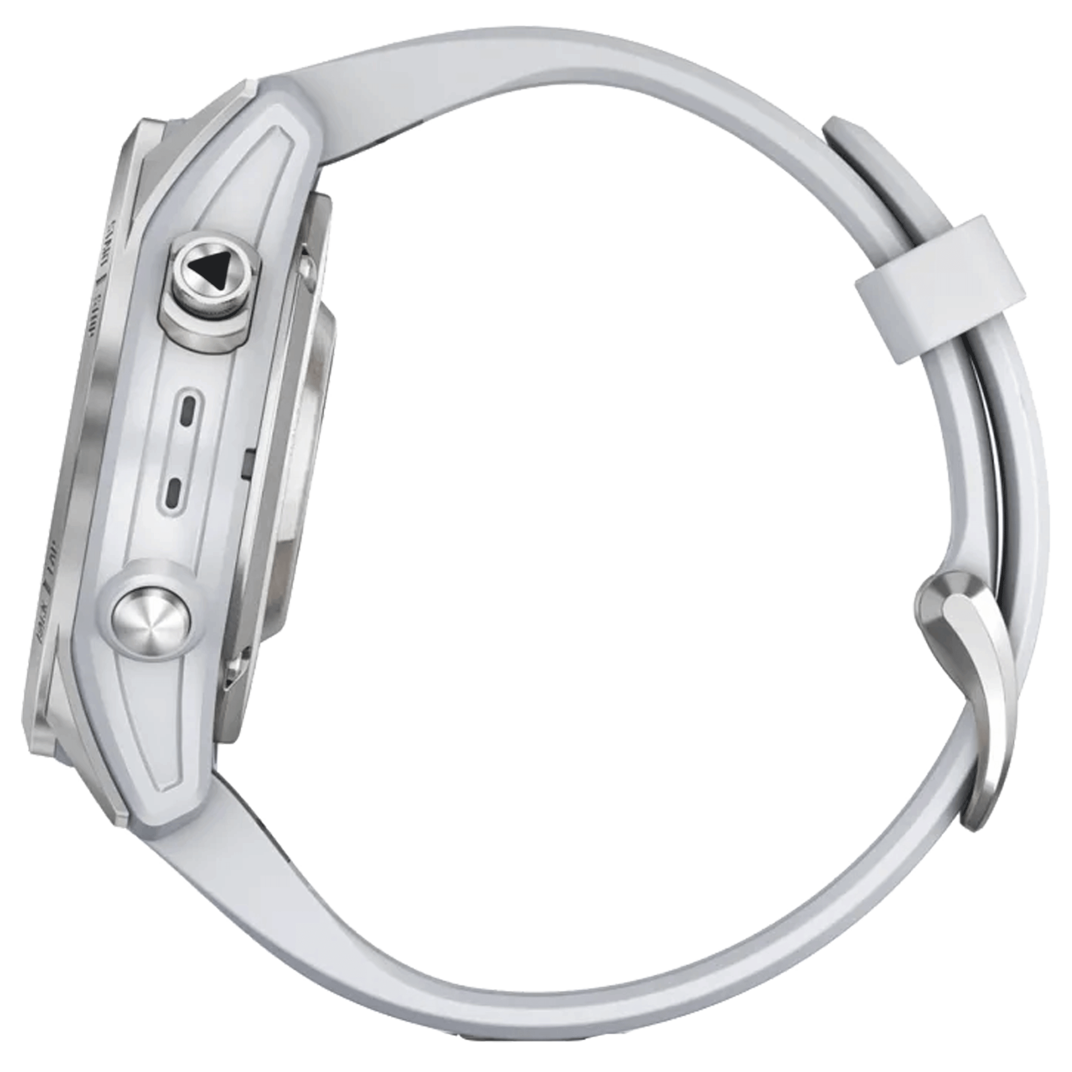 Garmin Epix Pro (Gen2) Standard Edition watch white silicone strap 42 mm 010-02802-01