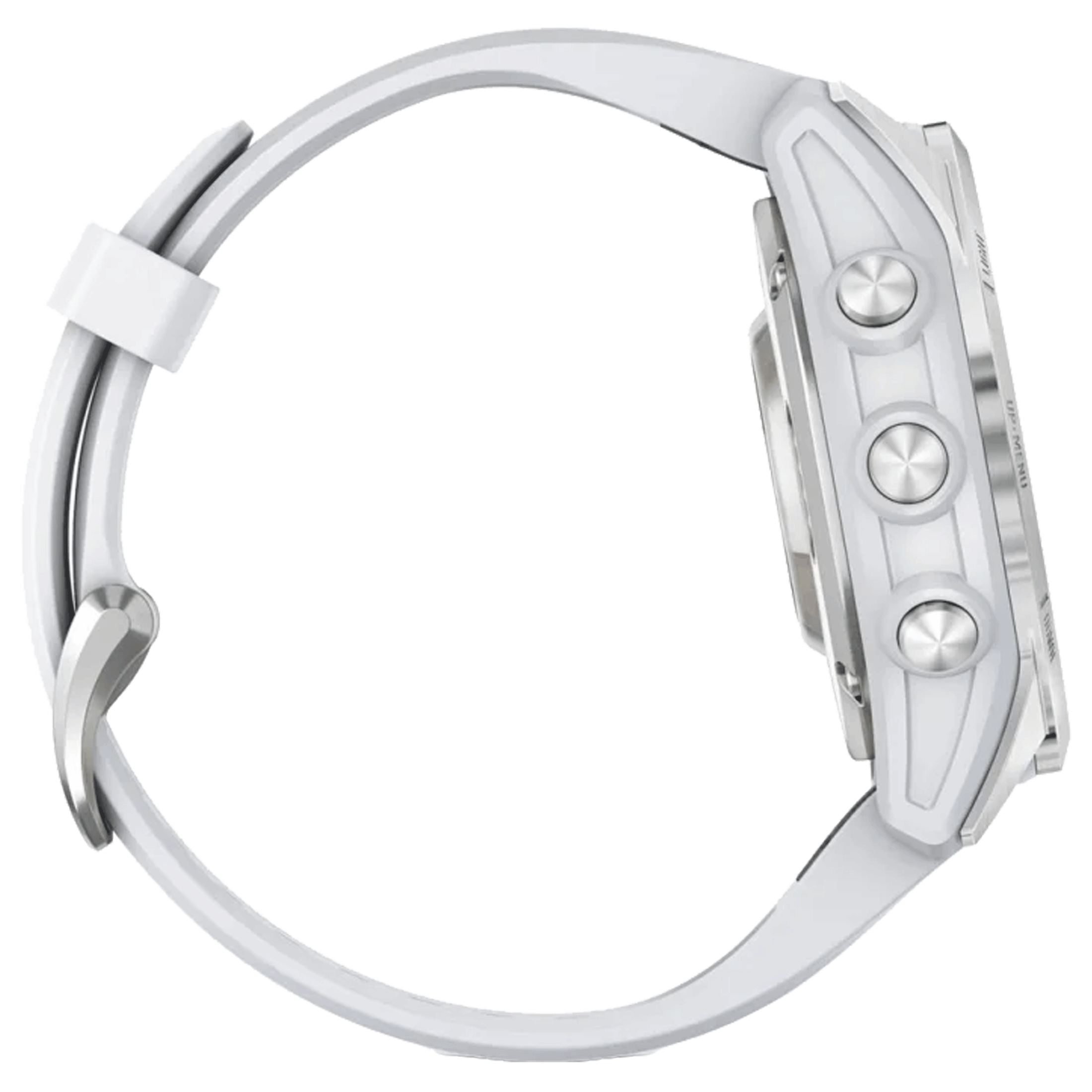 Garmin Epix Pro (Gen2) Standard Edition watch white silicone strap 42 mm 010-02802-01