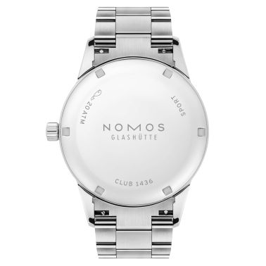 Montre Nomos Club Sport Neomatik Tabac automatique fond acier cadran brun bracelet acier 39,5 mm 759