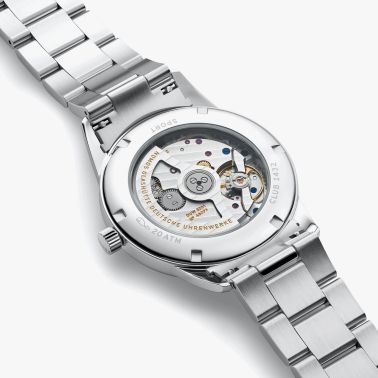 Montre Nomos Club Sport Neomatik Tabac automatique fond saphir cadran brun bracelet acier 39,5 mm 760