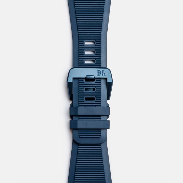 Montre Bell & Ross BR 03-92 Diver Tara céramique automatique cadran bleu bracelet caoutchouc 42 mm