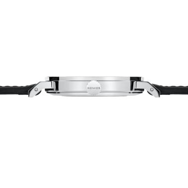 NOMOS Tangente mechanical watch sapphire back sapphire back black genuine leather strap 35 mm