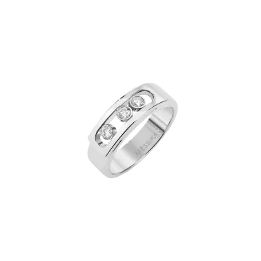 Bague Messika Move Noa en or blanc et diamants