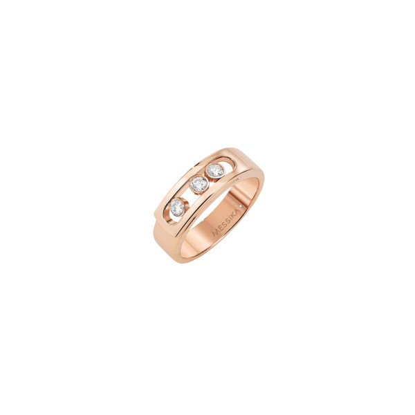 Bague Messika Move Noa en or rose et diamants - Soldat_PL