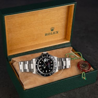 Montre Rolex GMT-Master II 16700 automatique 40 mm 1991
