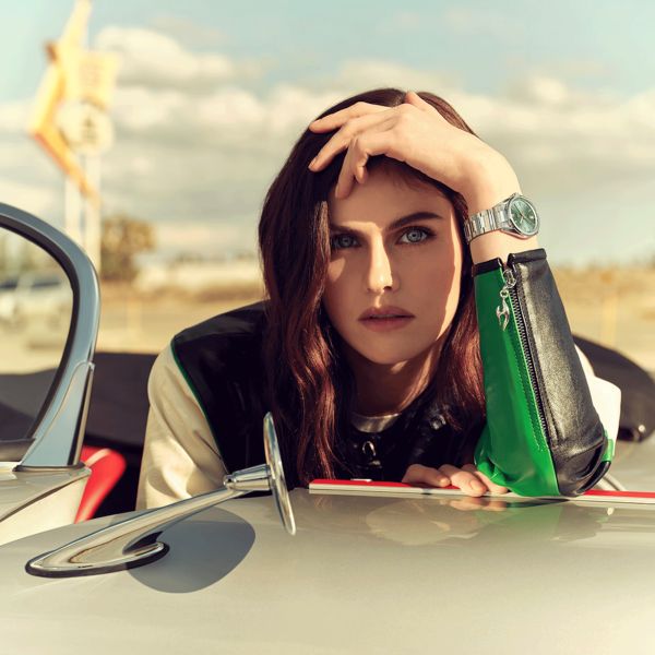 Montre TAG Heuer Carrera automatique index or rose cadran vert bracelet acier 36 mm WBN2312.BA0001