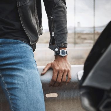 Montre Hamilton Khaki Pilot Pioneer mécanique cadran bleu bracelet textile bleu 36 mm H76419941