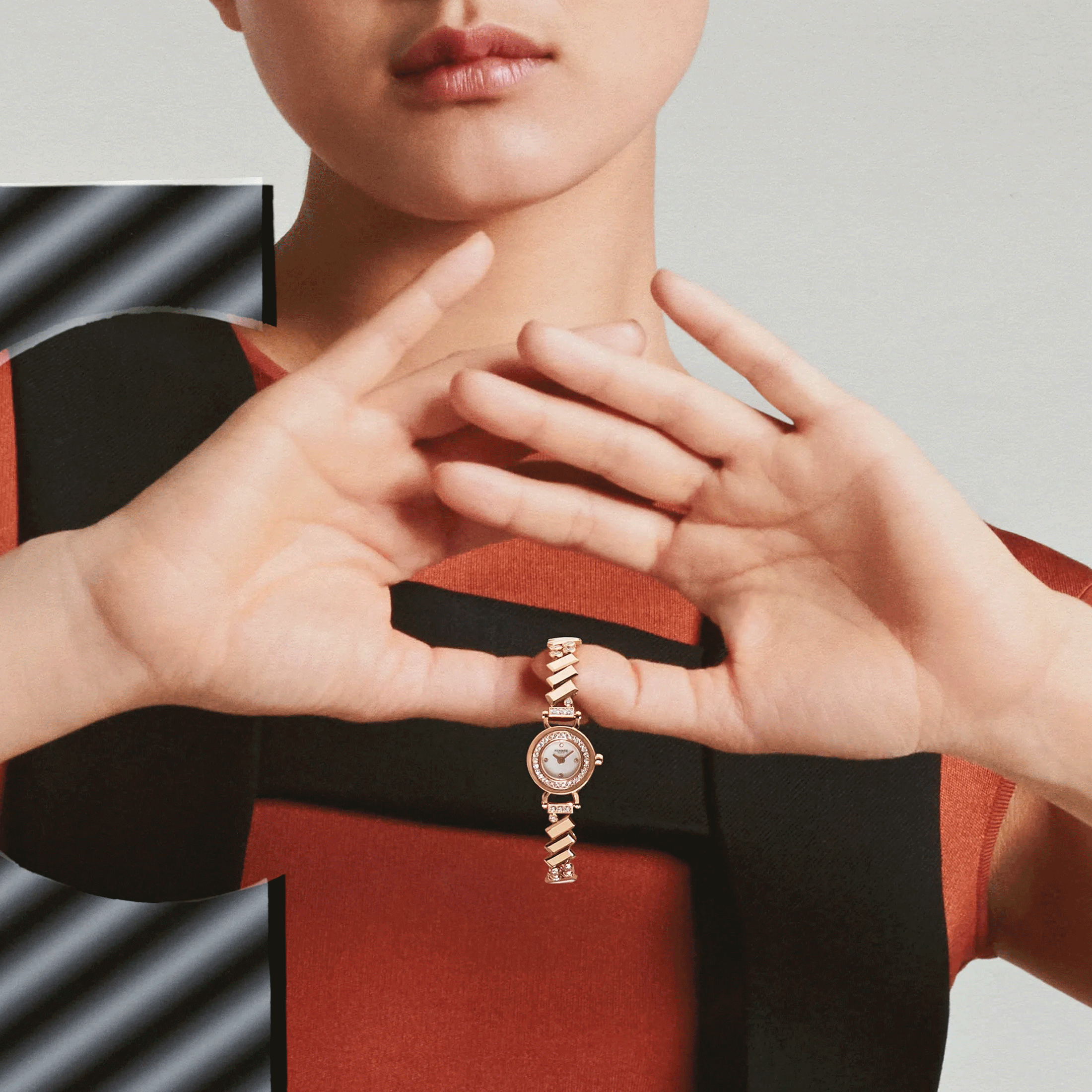 HERMÈS Faubourg Polka Mini Model Watch W054184WW00 - Lepage