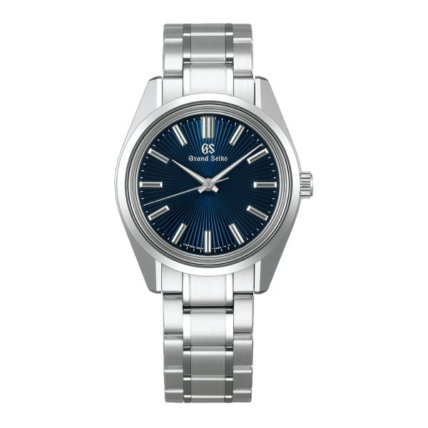 Grand Seiko Heritage 44GS mechanical blue dial steel bracelet 36.5 mm