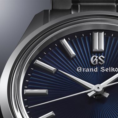 Grand Seiko Heritage 44GS mechanical blue dial steel bracelet 36.5 mm