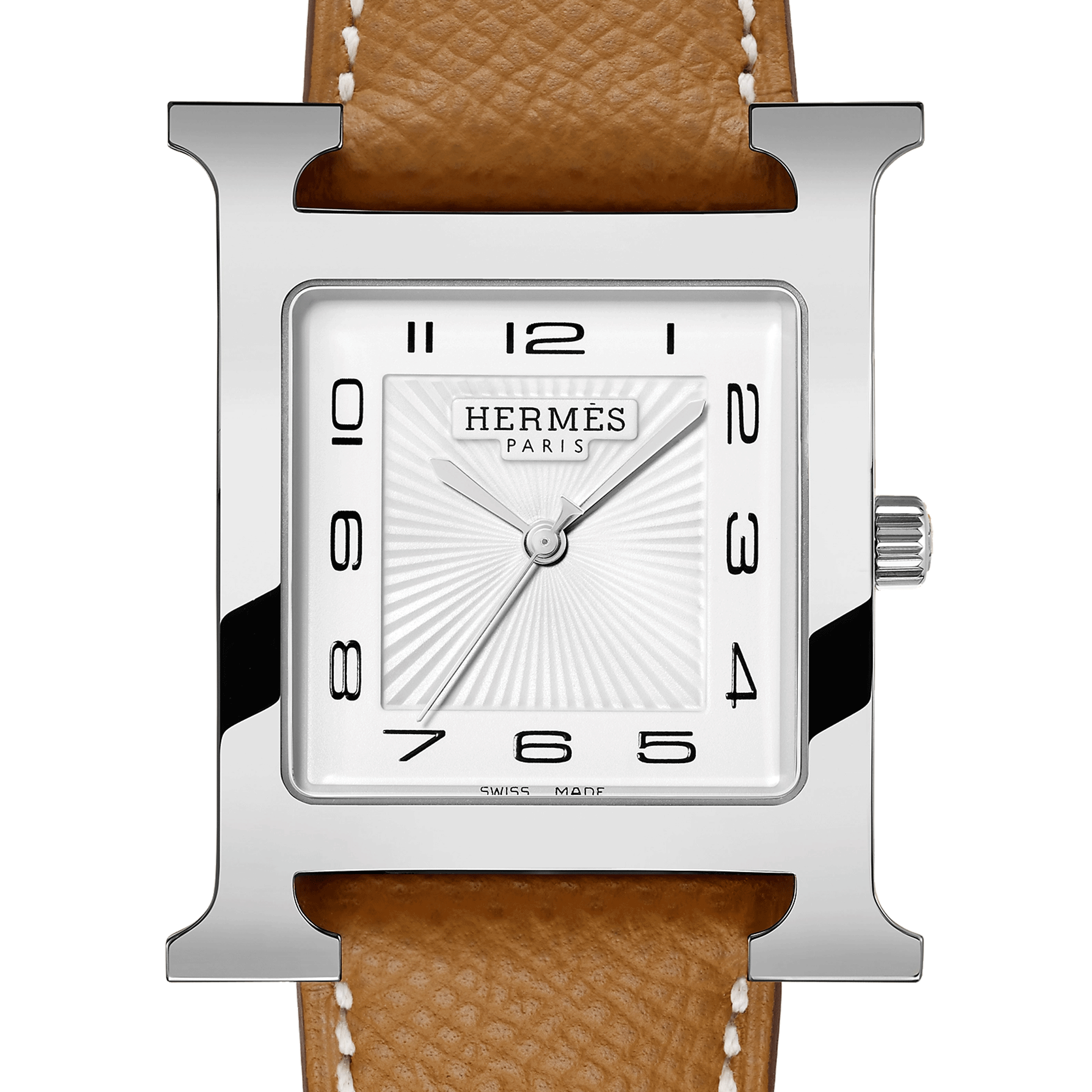 Montre HERMÈS Heure H Grand Modèle quartz 34 W036831WW00 Lepage