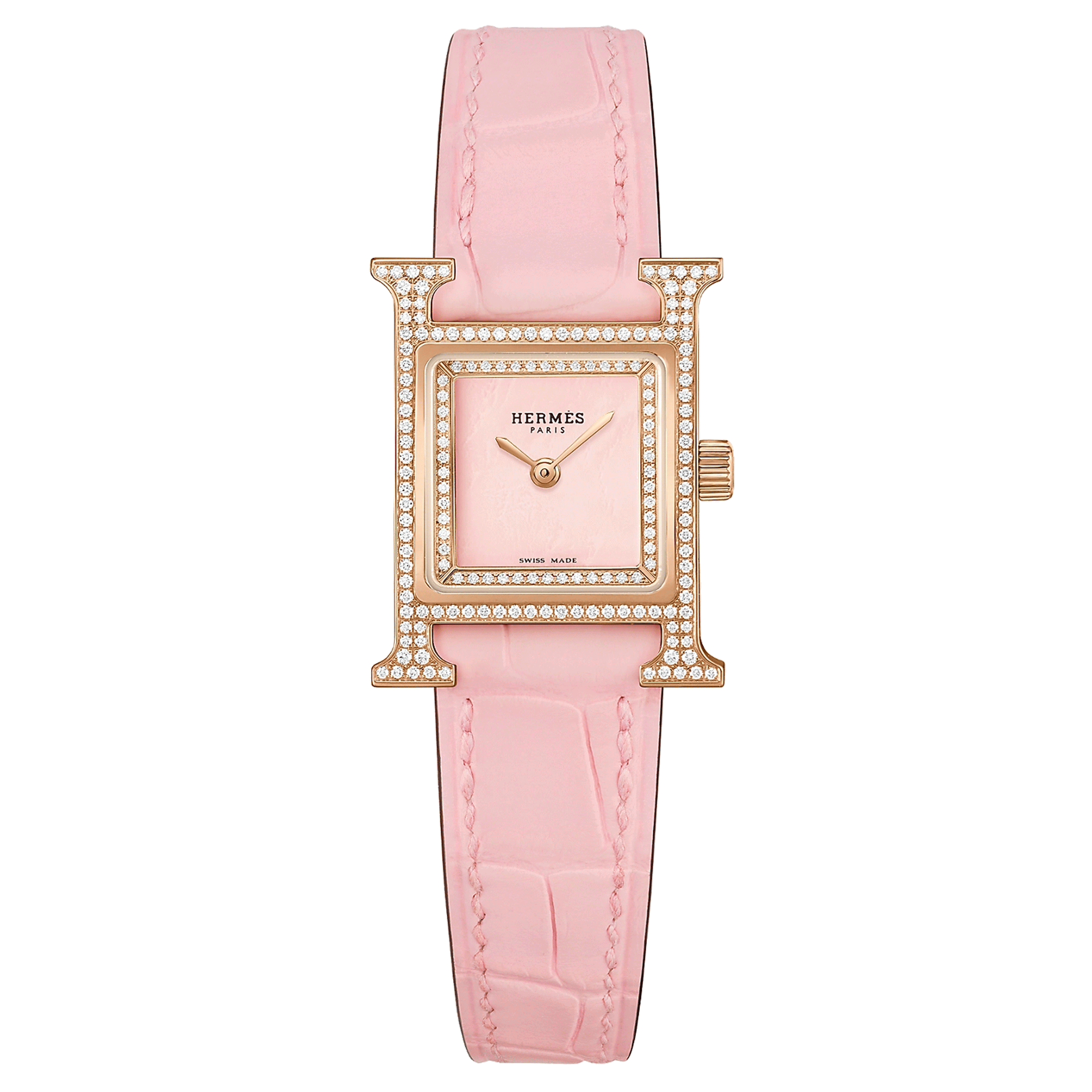 HERMÈS Heure H Small Model quartz 25 Watch W054095WW00 - Lepage HERMÈS Heure H Small Model quartz 25 Watch W054095WW00 - Lepage