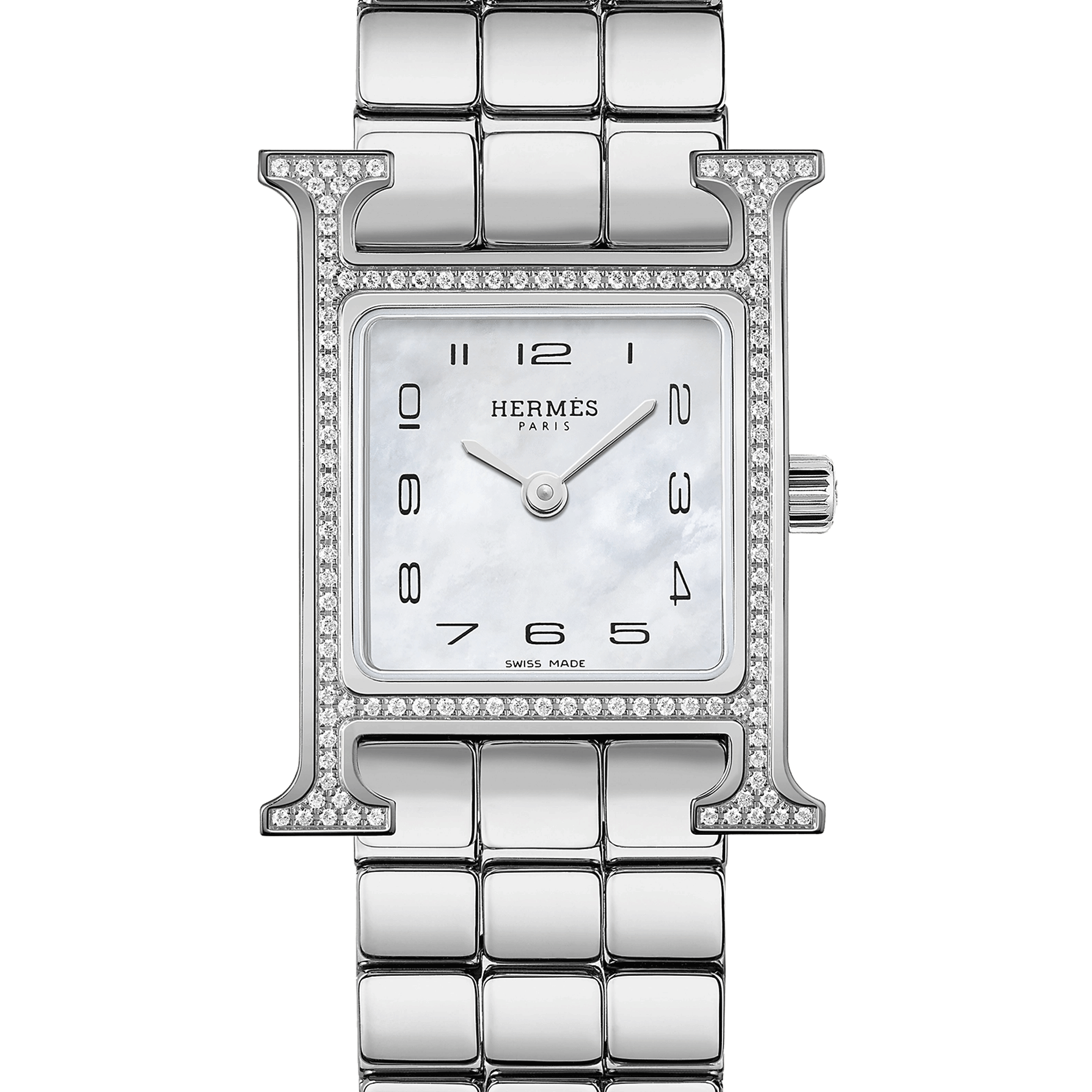 Montre HERMÈS Heure H Petit Modèle quartz 25 W053017WW00 Lepage