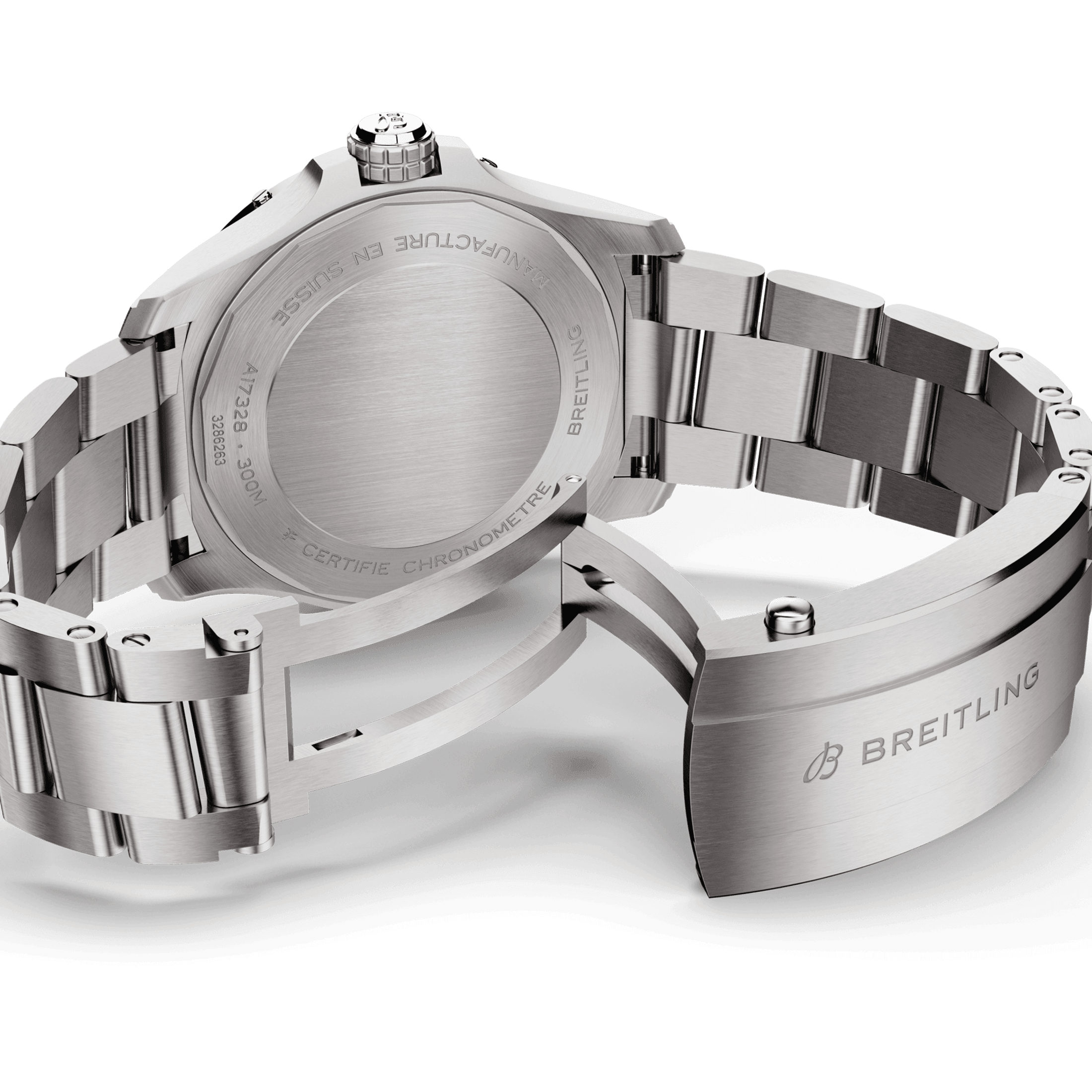 Montre Breitling Avenger automatique cadran bleu bracelet acier 42 mm A17328101C1A1