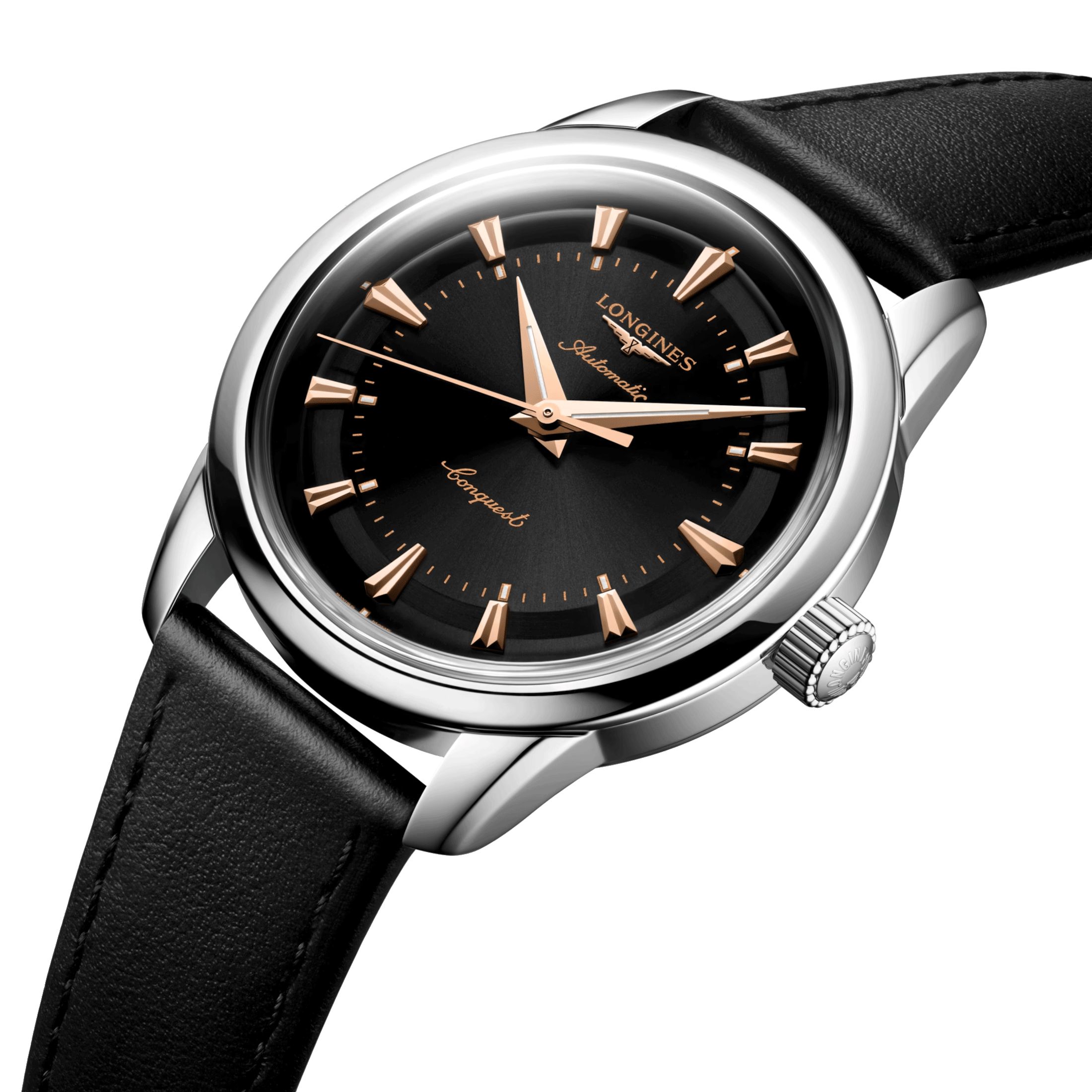 Longines Conquest Heritage auto 38 mm watch Lepage