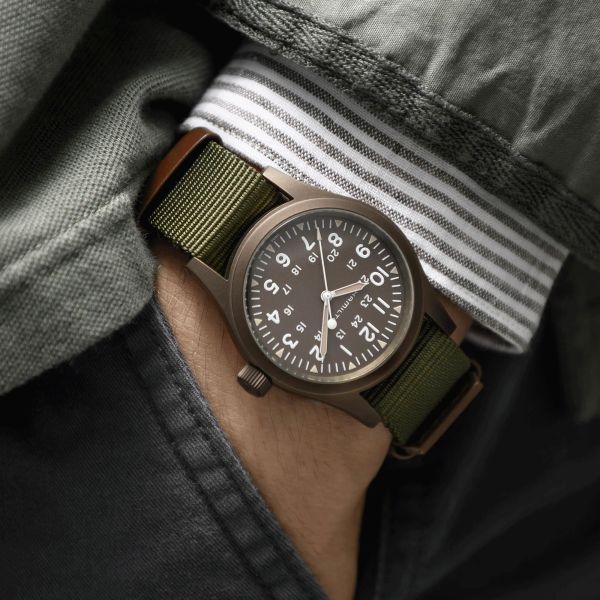 Khaki field mechanical hamilton clearance