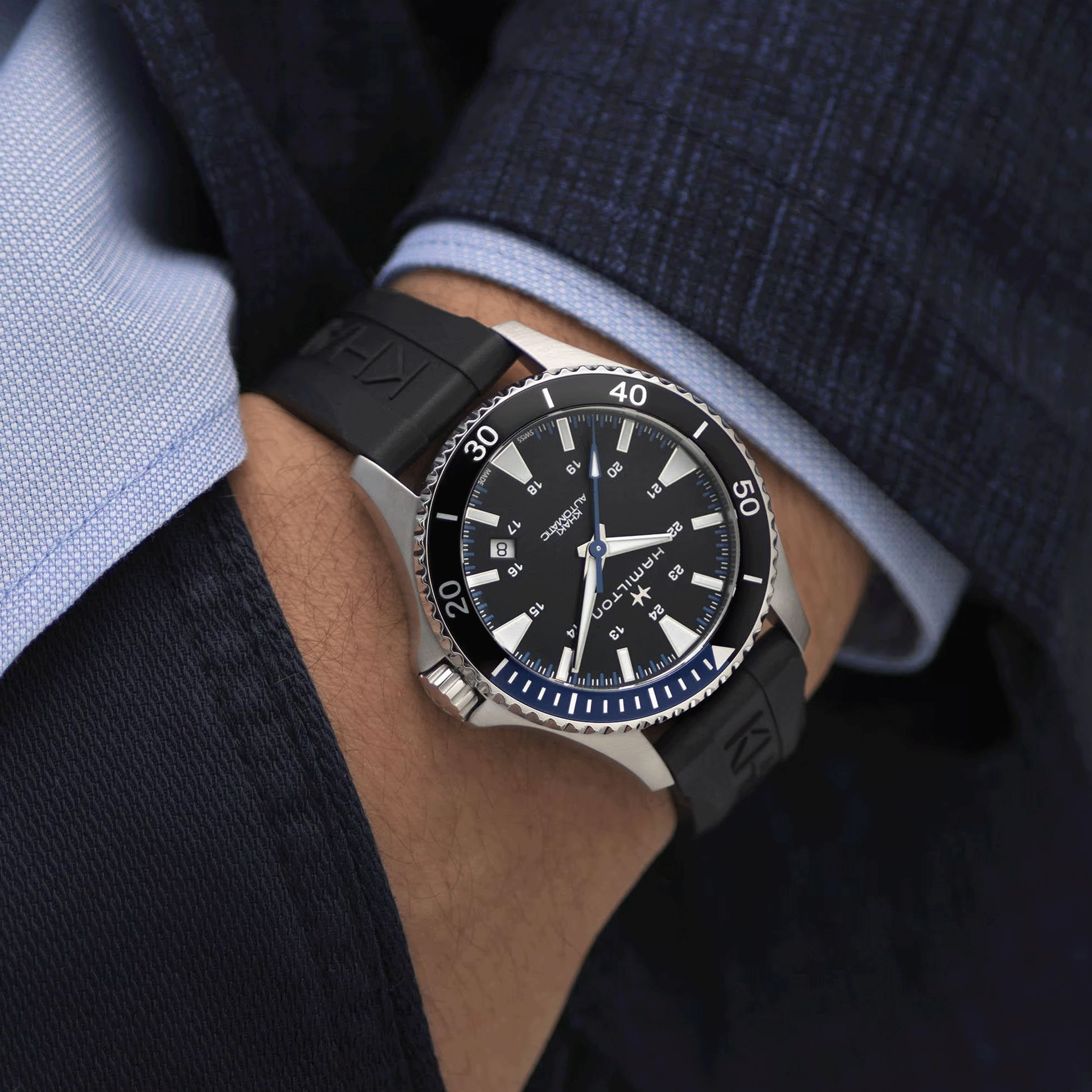 Hamilton Khaki Navy Scuba Auto 40 mm Watch H82315331 Lepage