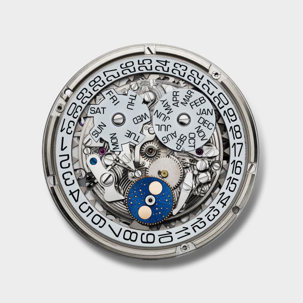 Montre Zenith Chronomaster Original Triple Calendar El Primero cadran argenté bracelet acier 38 mm