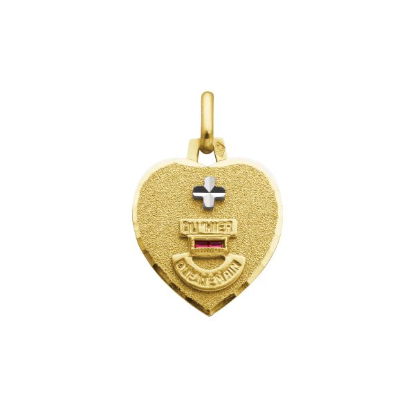 Augis Amour L'Audacieuse medal, yellow gold