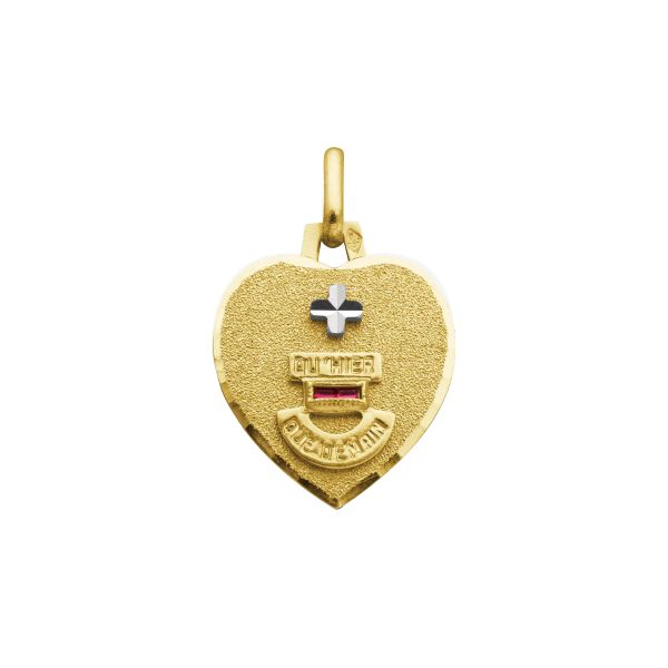 Médaille Augis Amour L'Audacieuse en or jaune