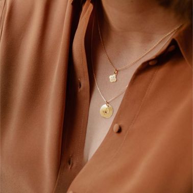 Médaille Augis Amour La Délicate en or jaune