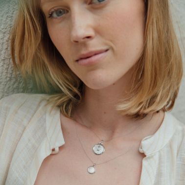 A.Augis Amour L'Originale Medal in white gold