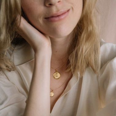 A.Augis Love L'Originale Medal in yellow gold