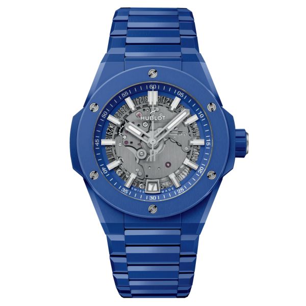 Hublot Big Bang Integrated Time Only Blue Indigo Ceramic watch 40 mm 456.EX.5129.EX