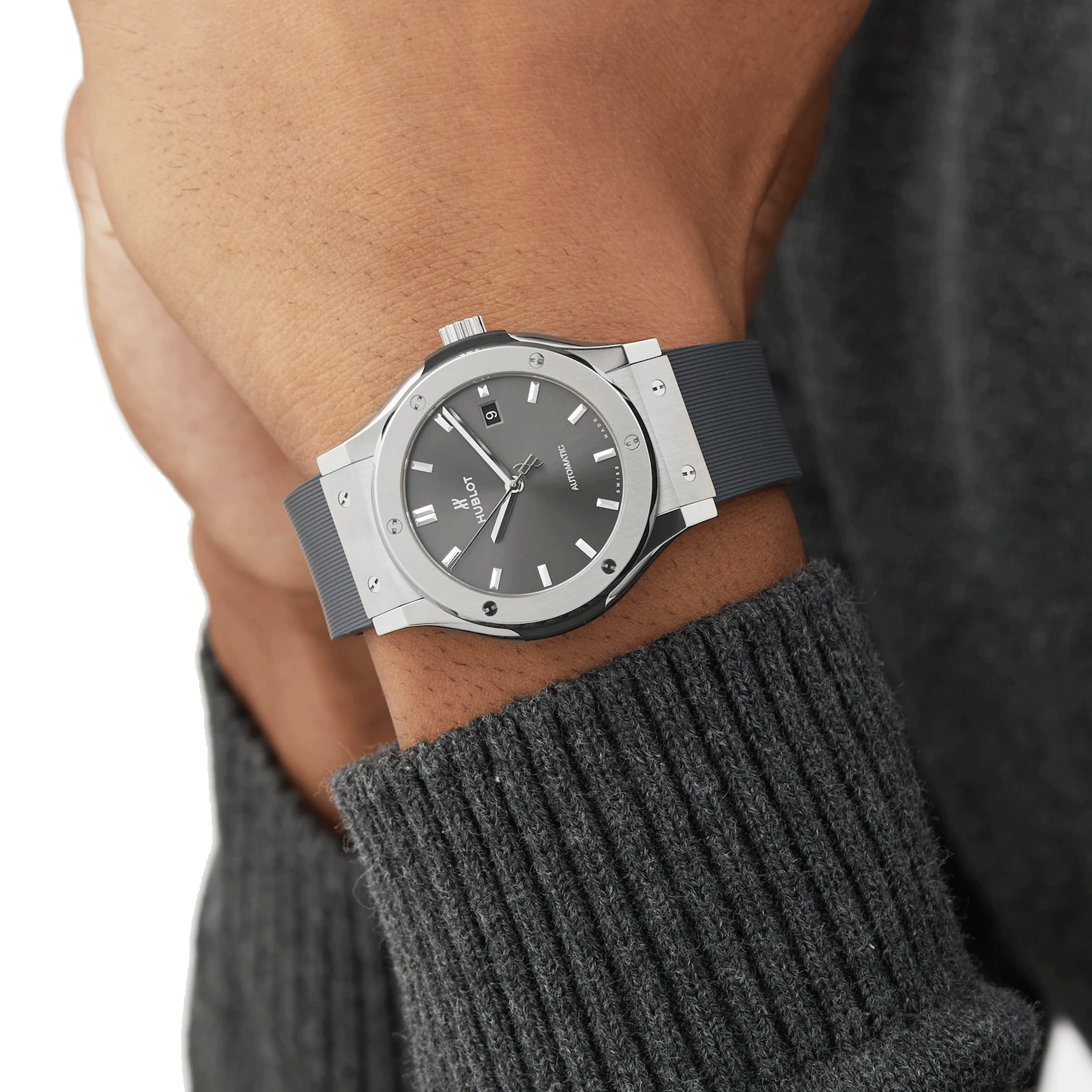 Hublot gris on sale