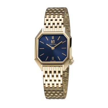 March LA.B Lady Mansart Electrique Amiral quartz steel bracelet 9 links