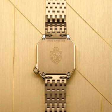 March LA.B Lady Mansart Electrique Amiral quartz steel bracelet 9 links