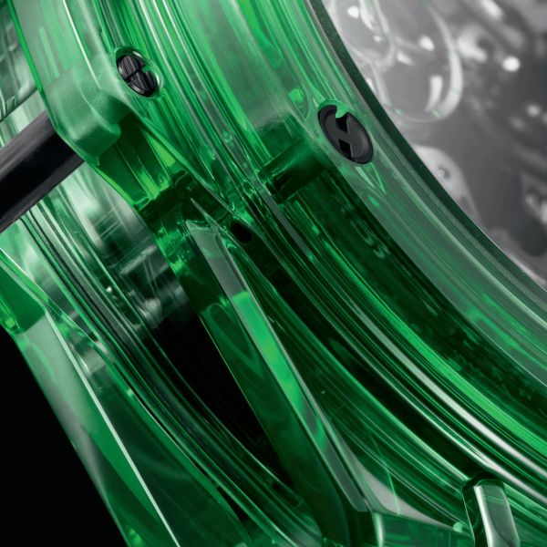 Montre Hublot Big Bang Unico Green SAXEM automatique cadran squelette bracelet caoutchouc vert 42 mm 441.JG.4990.RT